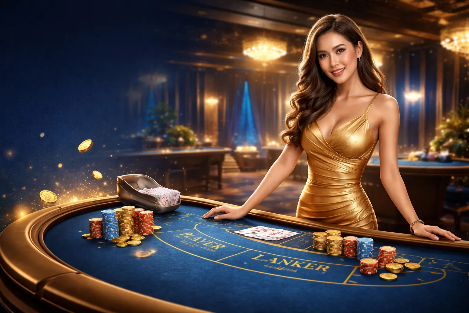 Người chơi E-sports chuyên nghiệp đang thi đấu, biểu tượng cá cược E-sports